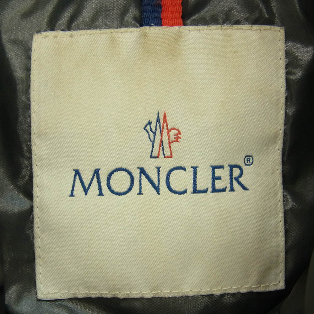 MONCLER モンクレール 120914335005 68950 TIB GILLET シャイニー ダウンベスト ブラック系 2【中古】