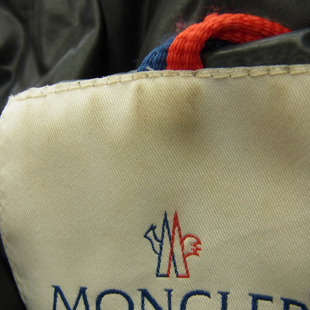 MONCLER モンクレール 120914335005 68950 TIB GILLET シャイニー ダウンベスト ブラック系 2【中古】