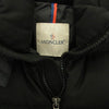 MONCLER モンクレール B20914033805 54272 MONTGENEVRE モンジュネーブル ウール フーデッド ダウンジャケット ブラック系 2【中古】