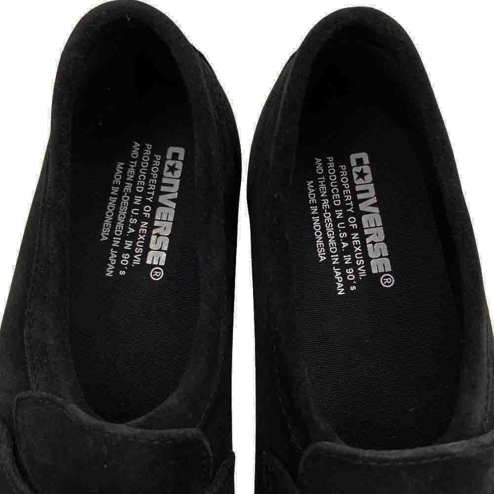 CONVERSE コンバース 1SC911 addict アディクト NexusⅦ ネクサスセブン ONE STAR LOAFER ワンスター ローファー ブラック系 10.5【美品】【中古】