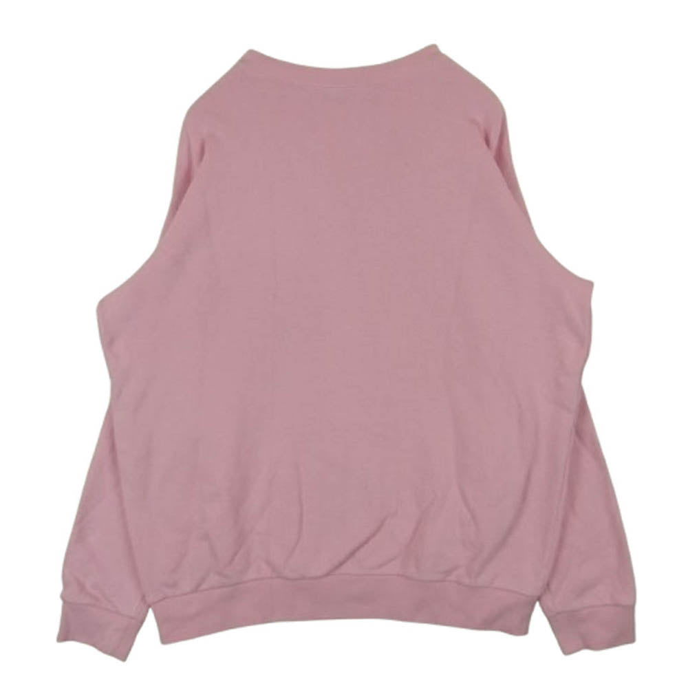 GUCCI グッチ 617964 XJEGK ばなにゃ パンク メタル クルーネック スウェット トレーナー イタリア製 ピンク系 L【中古】