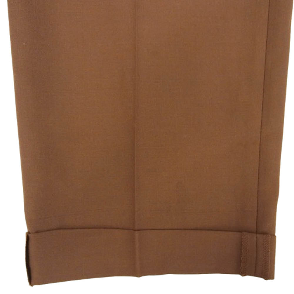 Supreme シュプリーム 22SS Pleated Trouser Pants プリーテッド トラウザーパンツ スラックス ブラウン系 32【中古】