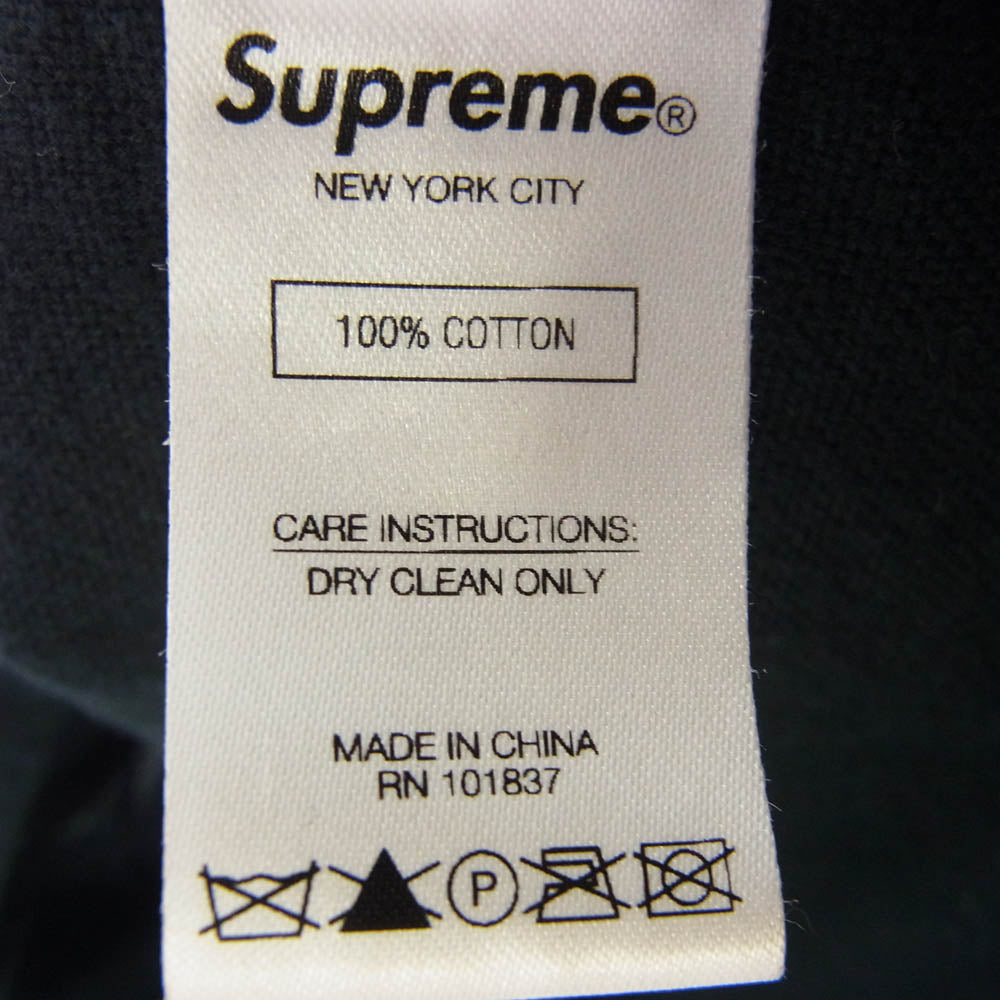 Supreme シュプリーム 20SS Embroidered S/S エンブロイダード キューバ 半袖 シャツ ブラック系 M【中古】