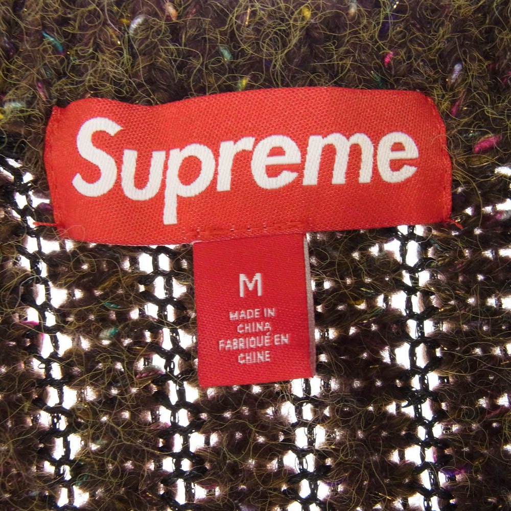 Supreme シュプリーム 24SS Confetti Cardigan コンフェッティ カーディガン M マルチカラー系 M【中古】