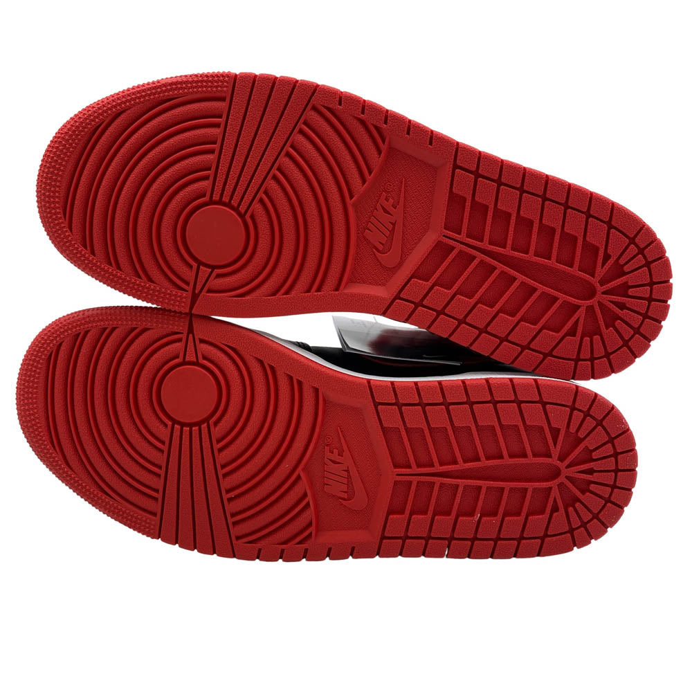 NIKE ナイキ DQ8426-060 AIR JORDAN 1 MID エアジョーダン 1 ミッドカット スニーカー black fire red ブラック ファイアー レッド レッド系 26.5cm【極上美品】【中古】