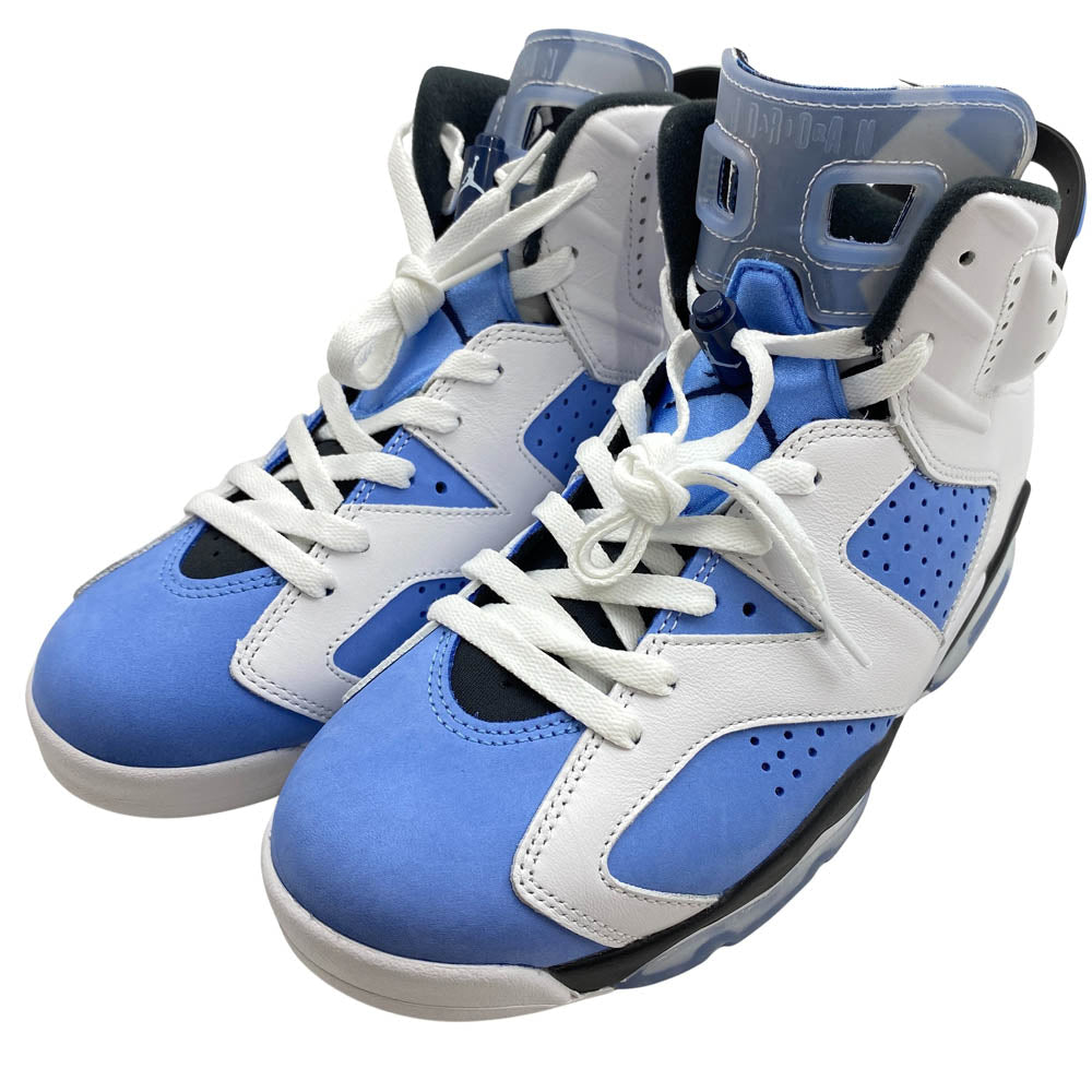 NIKE ナイキ CT8529-410 Air Jordan 6 UNC AJ6 エアジョーダン6 スニーカー ブルー系 27cm【美品】【中古】