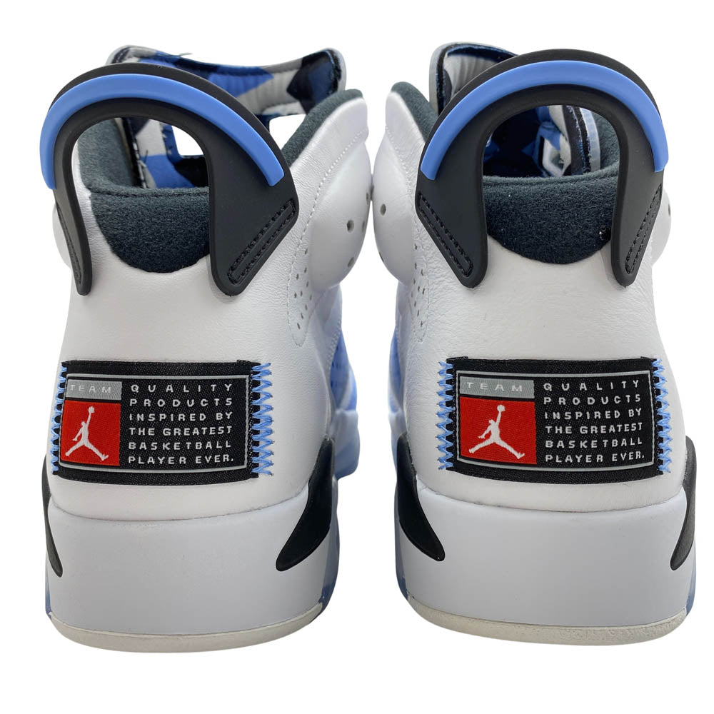 NIKE ナイキ CT8529-410 Air Jordan 6 UNC AJ6 エアジョーダン6 スニーカー ブルー系 27cm【美品】【中古】