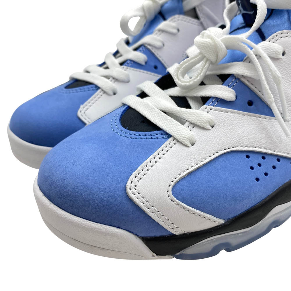 NIKE ナイキ CT8529-410 Air Jordan 6 UNC AJ6 エアジョーダン6 スニーカー ブルー系 27cm【美品】【中古】