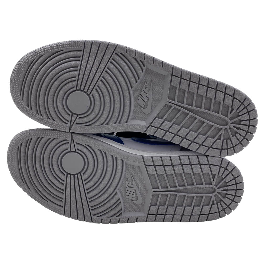 NIKE ナイキ DZ5485-410 Air Jordan 1 High OG True Blue AJ1 エアジョーダン1 ハイカット トゥルーブルー スニーカー グレー系 27cm【極上美品】【中古】