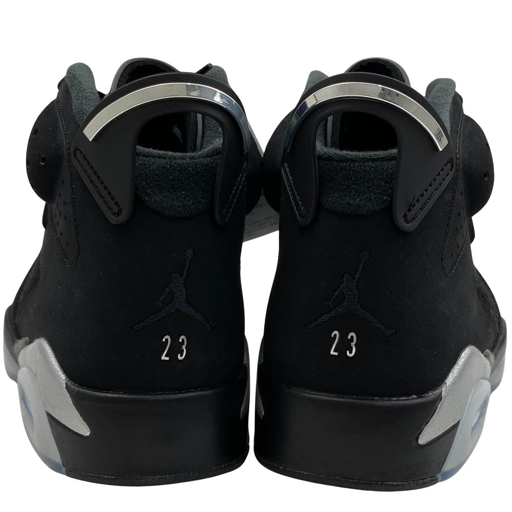 NIKE ナイキ DX2836-001 Air Jordan 6 Retro Metallic Silver AJ6 エアジョーダン6 メタリックシルバー スニーカー ブラック系 27cm【極上美品】【中古】