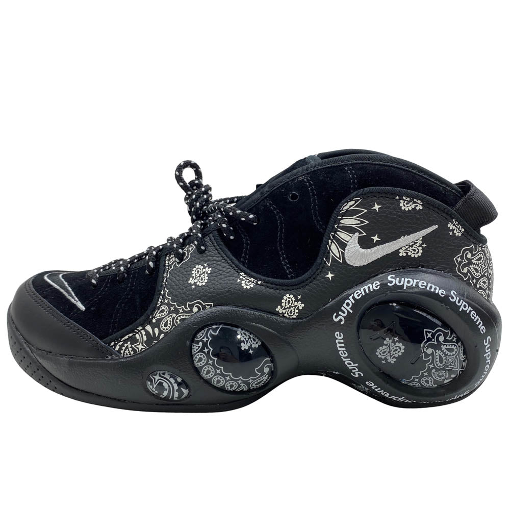 NIKE ナイキ 22SS DJ8604-001 SUPREME シュプリーム AIR ZOOM FLIGHT 95 SP エア ズーム フライト 95 スニーカー ブラック系 26cm【極上美品】【中古】