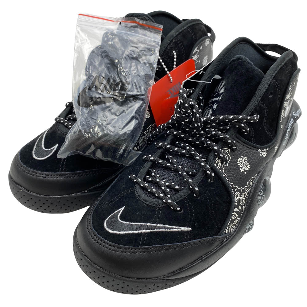 NIKE ナイキ 22SS DJ8604-001 SUPREME シュプリーム AIR ZOOM FLIGHT 95 SP エア ズーム フライト 95 スニーカー ブラック系 26cm【極上美品】【中古】