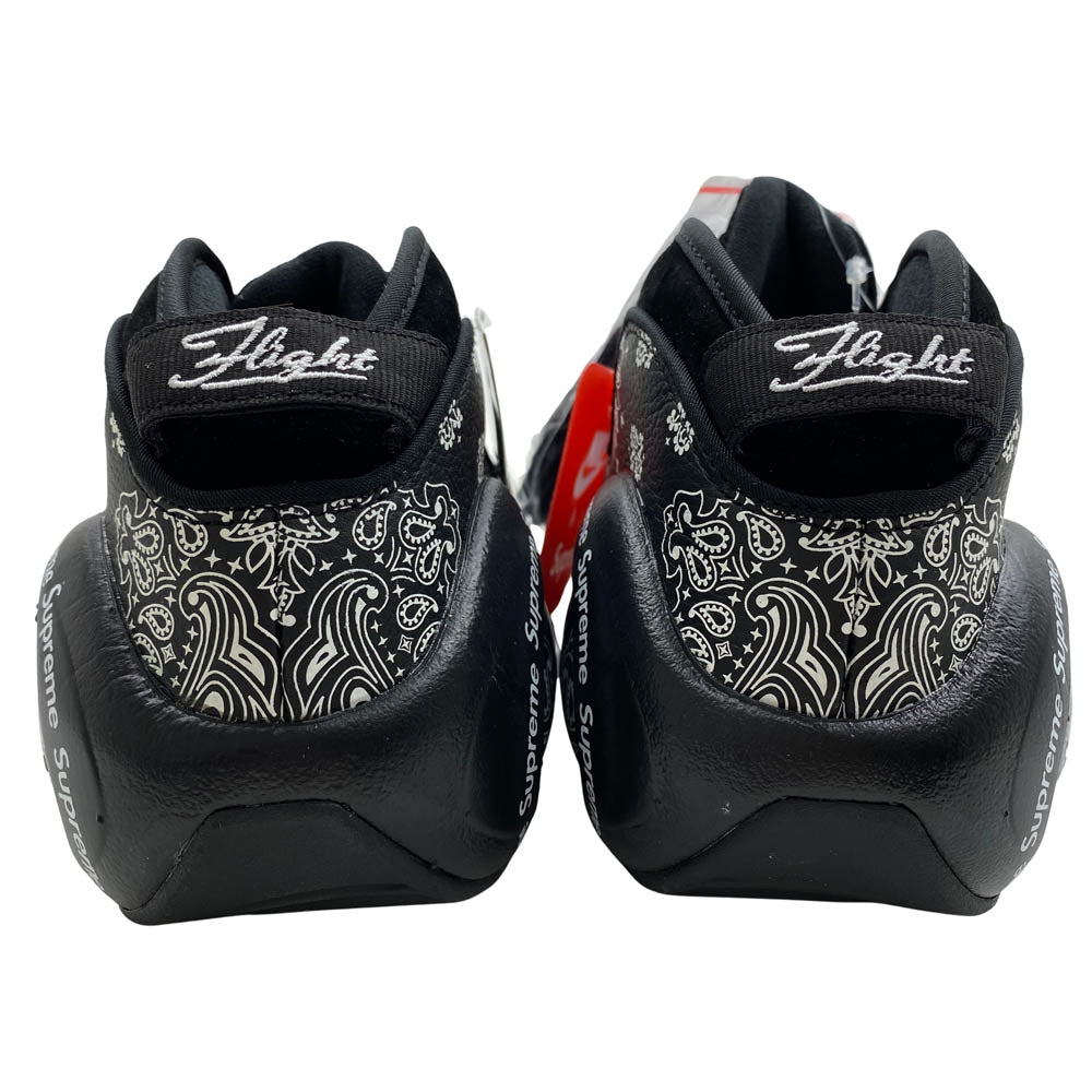 NIKE ナイキ 22SS DJ8604-001 SUPREME シュプリーム AIR ZOOM FLIGHT 95 SP エア ズーム フライト 95 スニーカー ブラック系 26cm【極上美品】【中古】