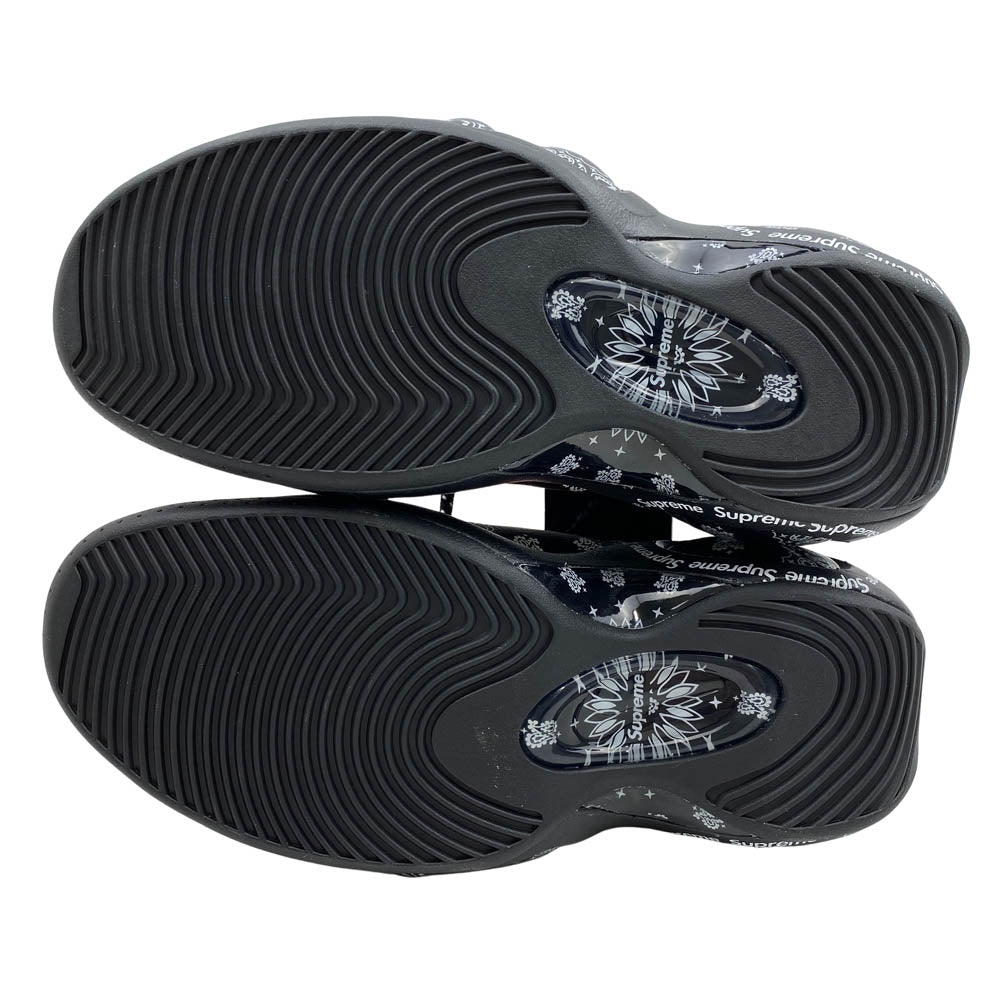 NIKE ナイキ 22SS DJ8604-001 SUPREME シュプリーム AIR ZOOM FLIGHT 95 SP エア ズーム フライト 95 スニーカー ブラック系 26cm【極上美品】【中古】