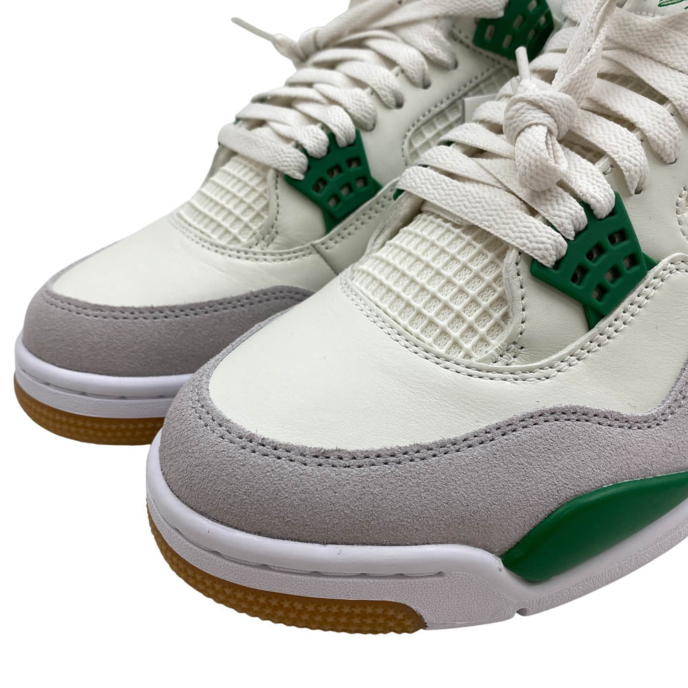 NIKE ナイキ DR5415-103 Air Jordan 4 Retro SP Pine Green AJ4 エアジョーダン4 レトロ パイングリーン スニーカー ホワイト系 グリーン系 27cm【極上美品】【中古】