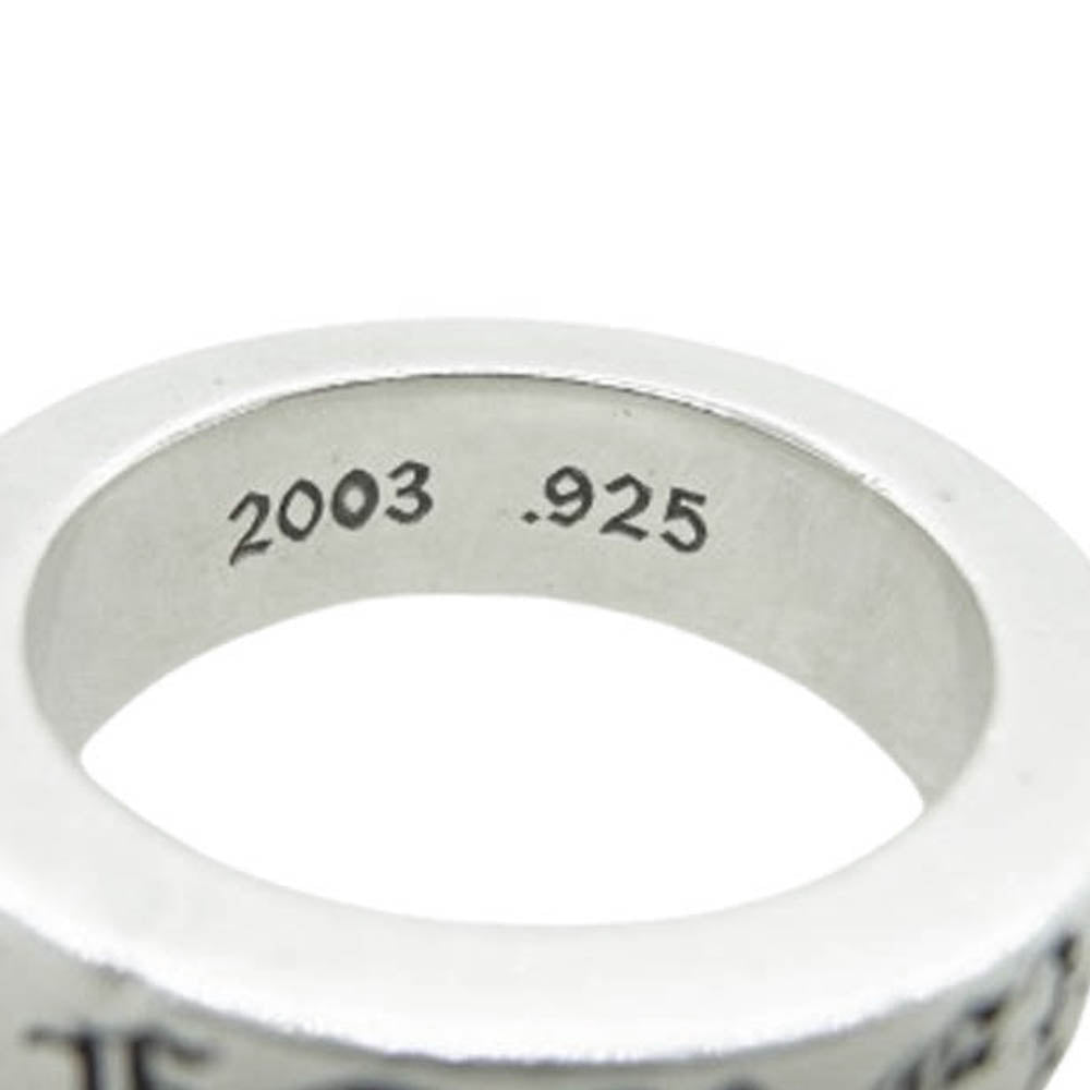 CHROME HEARTS クロムハーツ（原本無） 6mm SPACER FOREVER 6mm スペーサー フォーエバー シルバー リング シルバー系 13.5号【中古】