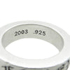 CHROME HEARTS クロムハーツ（原本無） 6mm SPACER FOREVER 6mm スペーサー フォーエバー シルバー リング シルバー系 13.5号【中古】