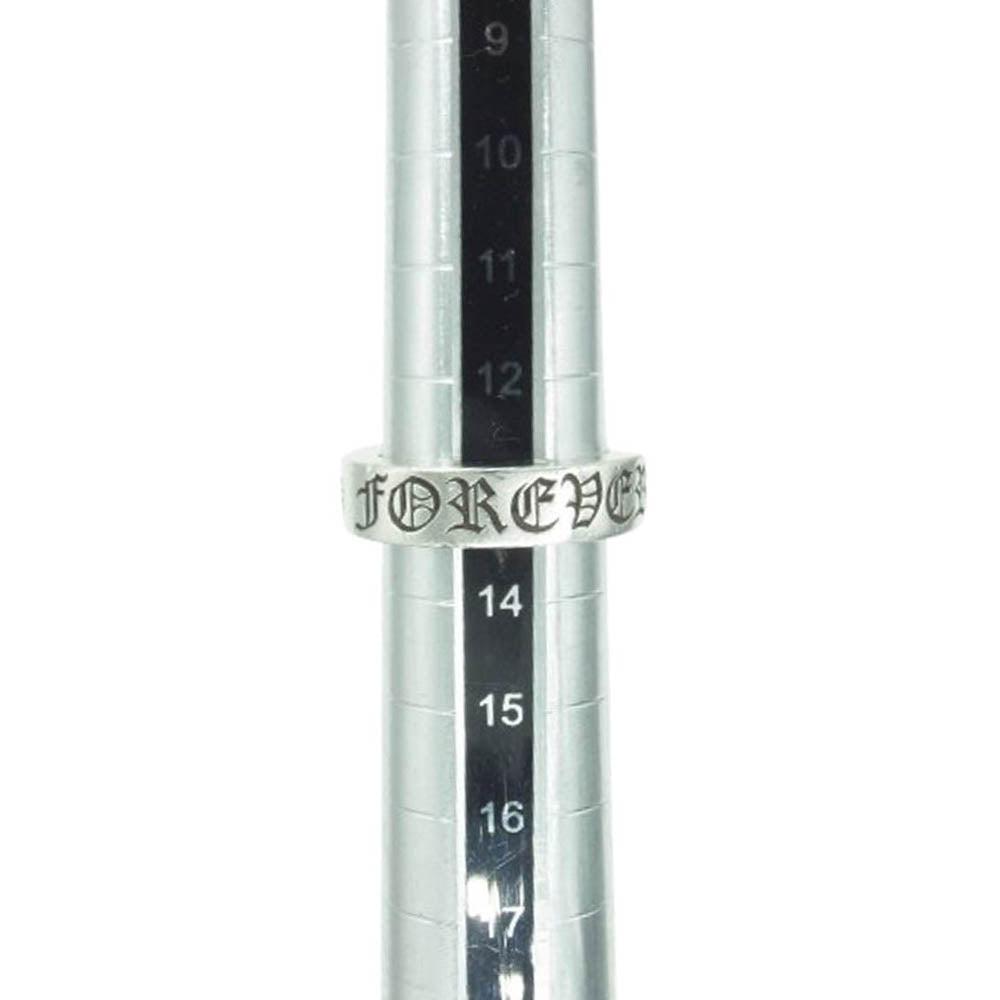 CHROME HEARTS クロムハーツ（原本無） 6mm SPACER FOREVER 6mm スペーサー フォーエバー シルバー リング シルバー系 13.5号【中古】