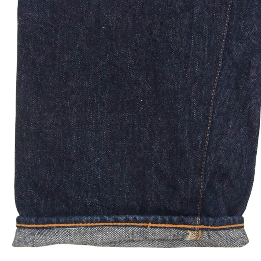 COMOLI コモリ 22AW W03-03003 5P ボタンフライ デニムパンツ インディゴブルー系 0 【中古】