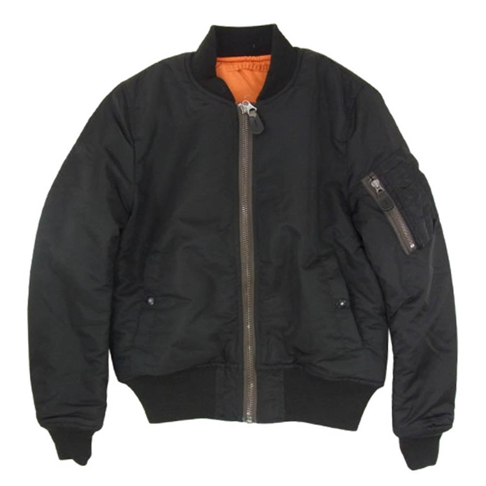ワイエムシーエルケーワイ DSA-1-4220-68-C 68年モデル Type MA-1 フライト ミリタリー ジャケット ブラック系 S【中古】