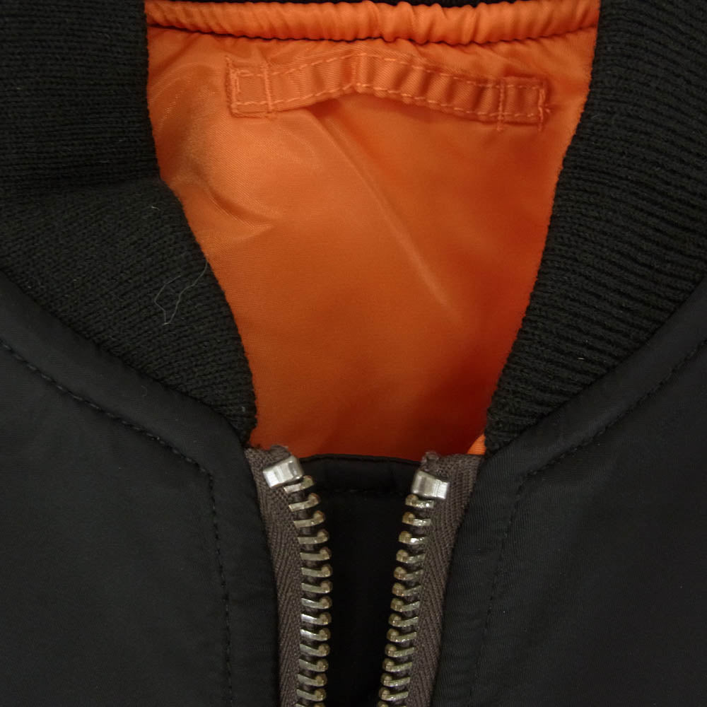 ワイエムシーエルケーワイ DSA-1-4220-68-C 68年モデル Type MA-1 フライト ミリタリー ジャケット ブラック系 S【中古】