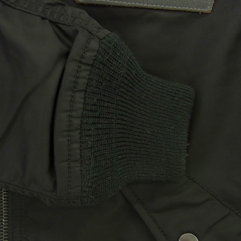 AVIREX アヴィレックス 6162124 L-2 BLACK ACE フライト ミリタリー ジャケット ブラック系 M【中古】