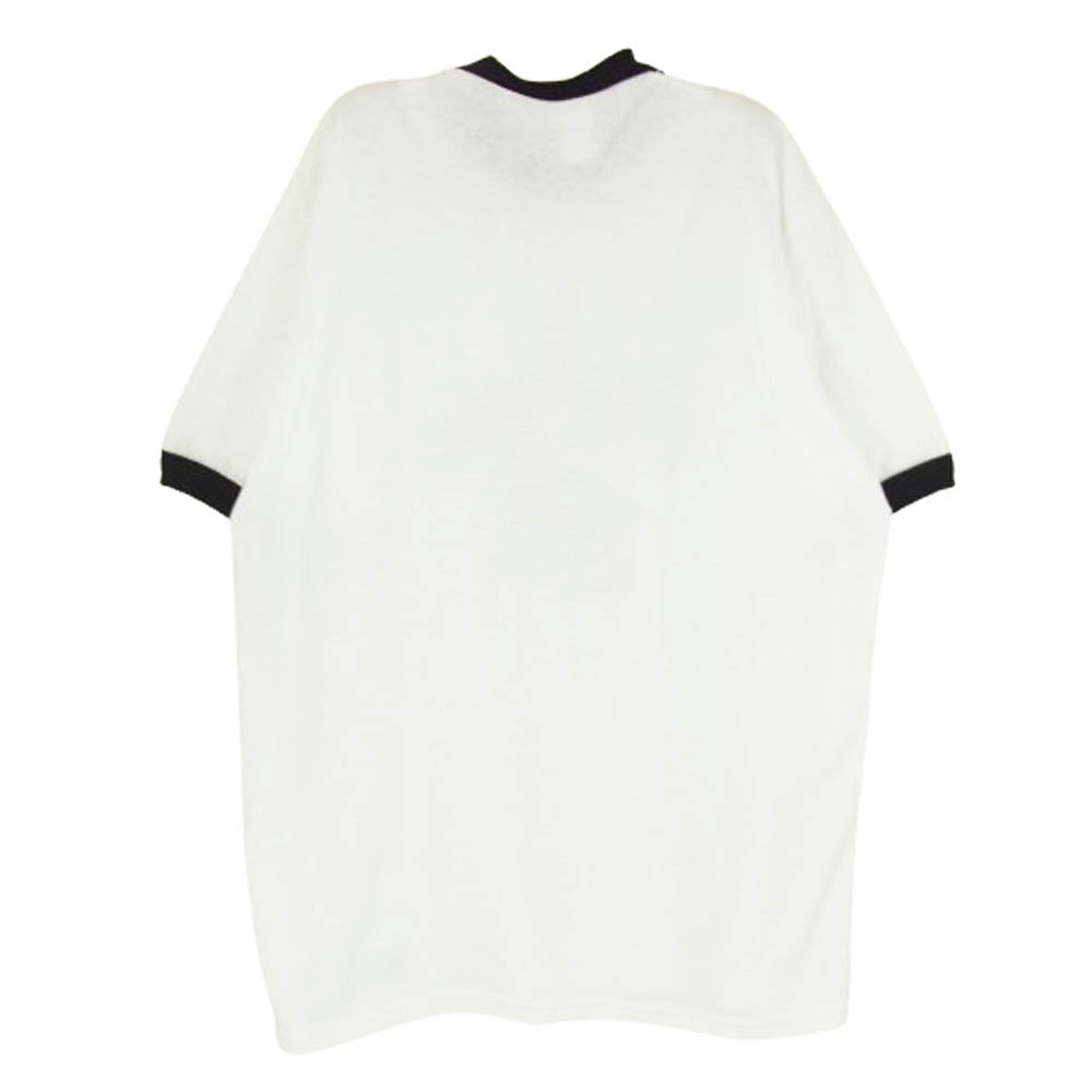 CHALLENGER チャレンジャー CLG-TS 023-010 BURNING SNAKE RINGER TEE バーニング スネーク リンガーＴシャツ ホワイト系 L【中古】