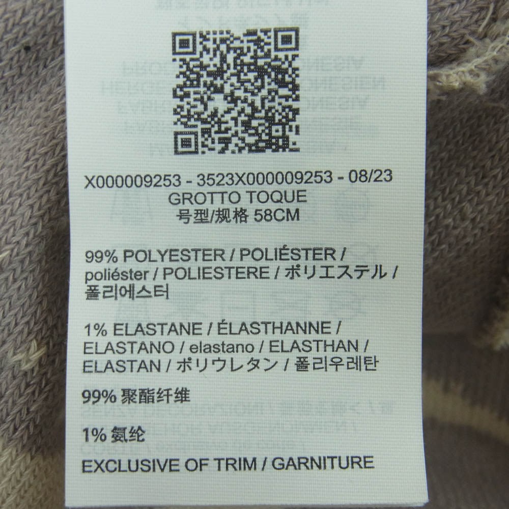 ARC'TERYX アークテリクス 23aw X000009253 Grotto Toque グロット ビーニー ニット帽 ニット キャップ ベージュ系 One Size【中古】