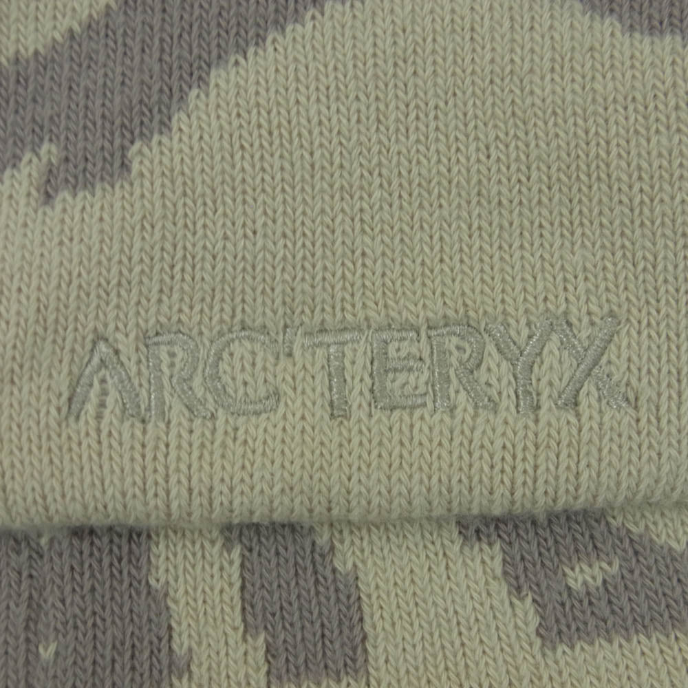 ARC'TERYX アークテリクス 23aw X000009253 Grotto Toque グロット ビーニー ニット帽 ニット キャップ ベージュ系 One Size【中古】