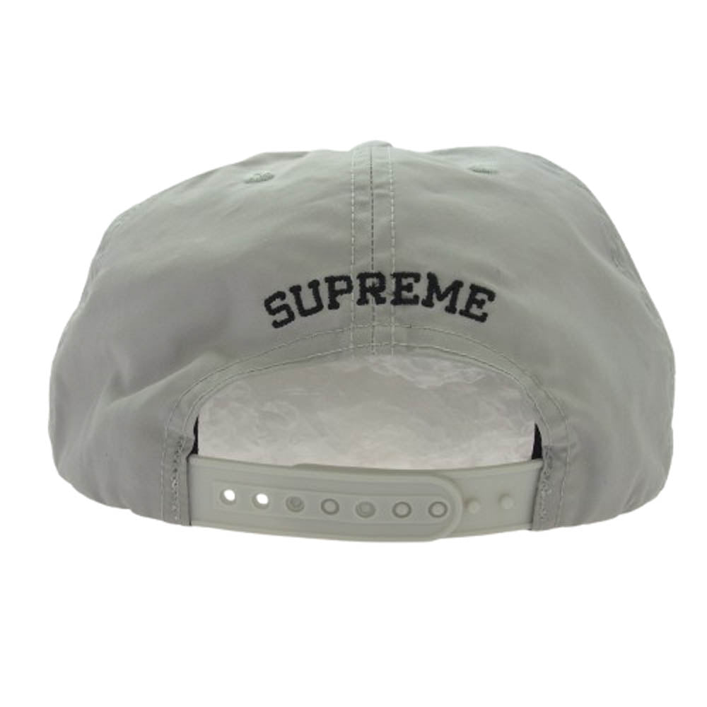 Supreme シュプリーム 21ss kaws chalk logo 5-panel カウズ チョーク ロゴ 5パネル キャップ グレー系【中古】