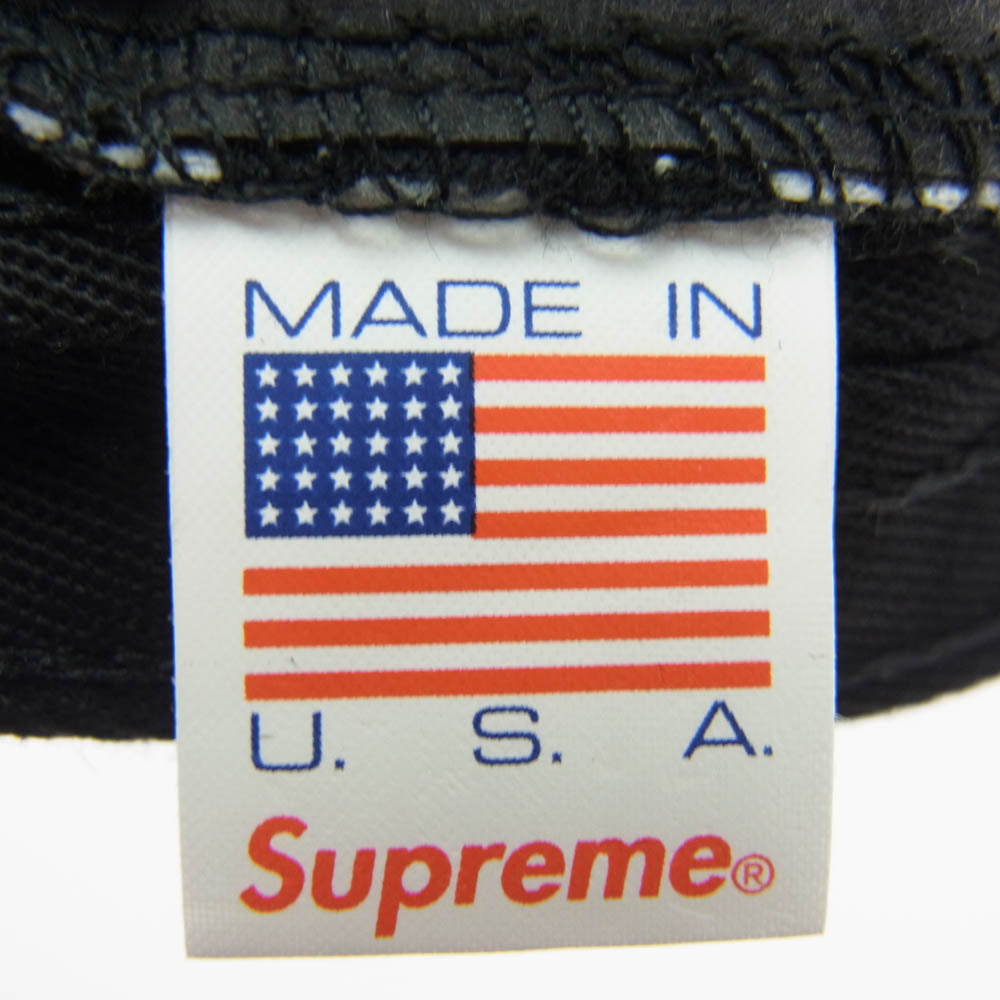 Supreme シュプリーム 21ss kaws chalk logo 5-panel カウズ チョーク ロゴ 5パネル キャップ グレー系【中古】