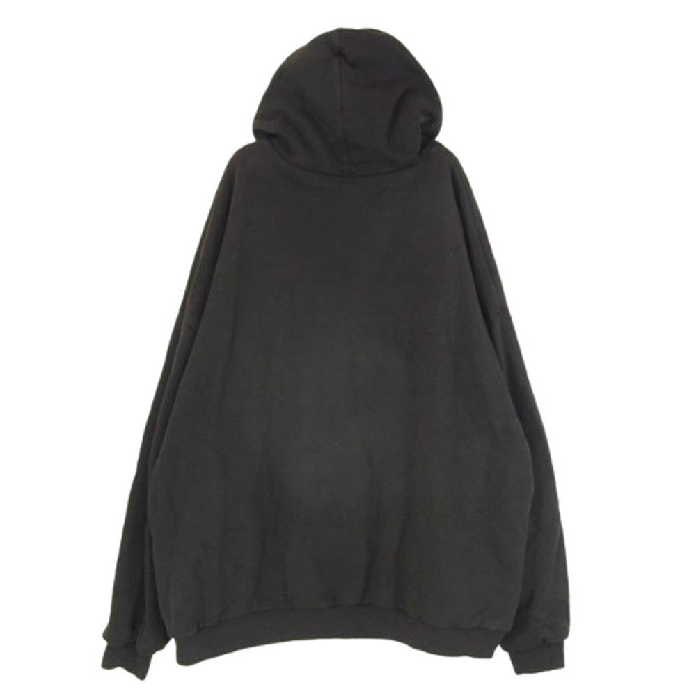 イージーギャップ 611814-03-1 doubleface sweat hoodie プルオーバー パーカー ブラック系 M【中古】