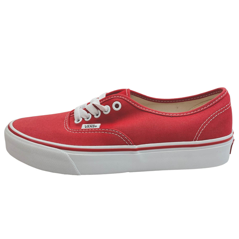 VANS バンズ VN000EE3RED オーセンティック AUTHENTIC RED ローカット スニーカー レッド系 25.5cm【極上美品】【中古】