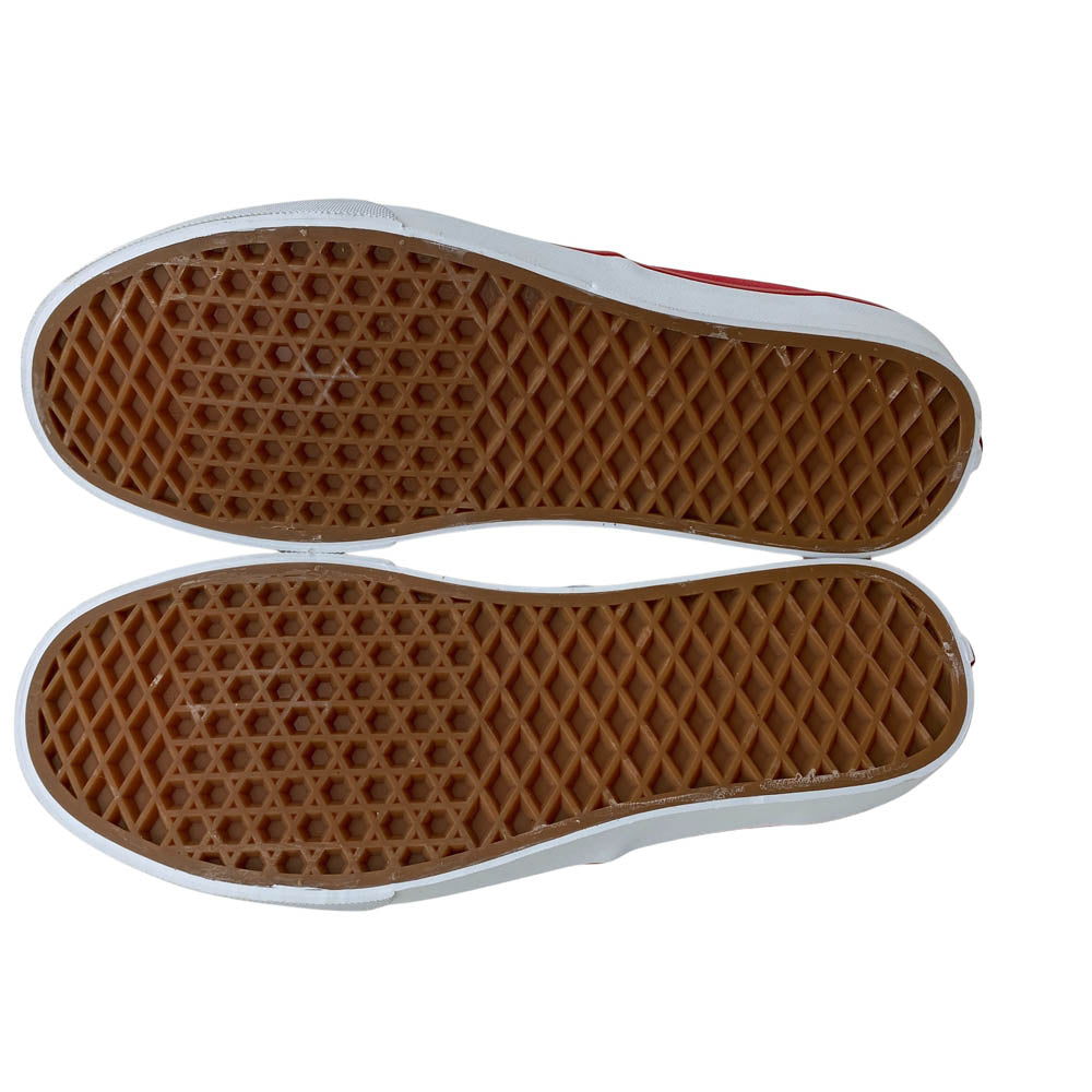 VANS バンズ VN000EE3RED オーセンティック AUTHENTIC RED ローカット スニーカー レッド系 25.5cm【極上美品】【中古】