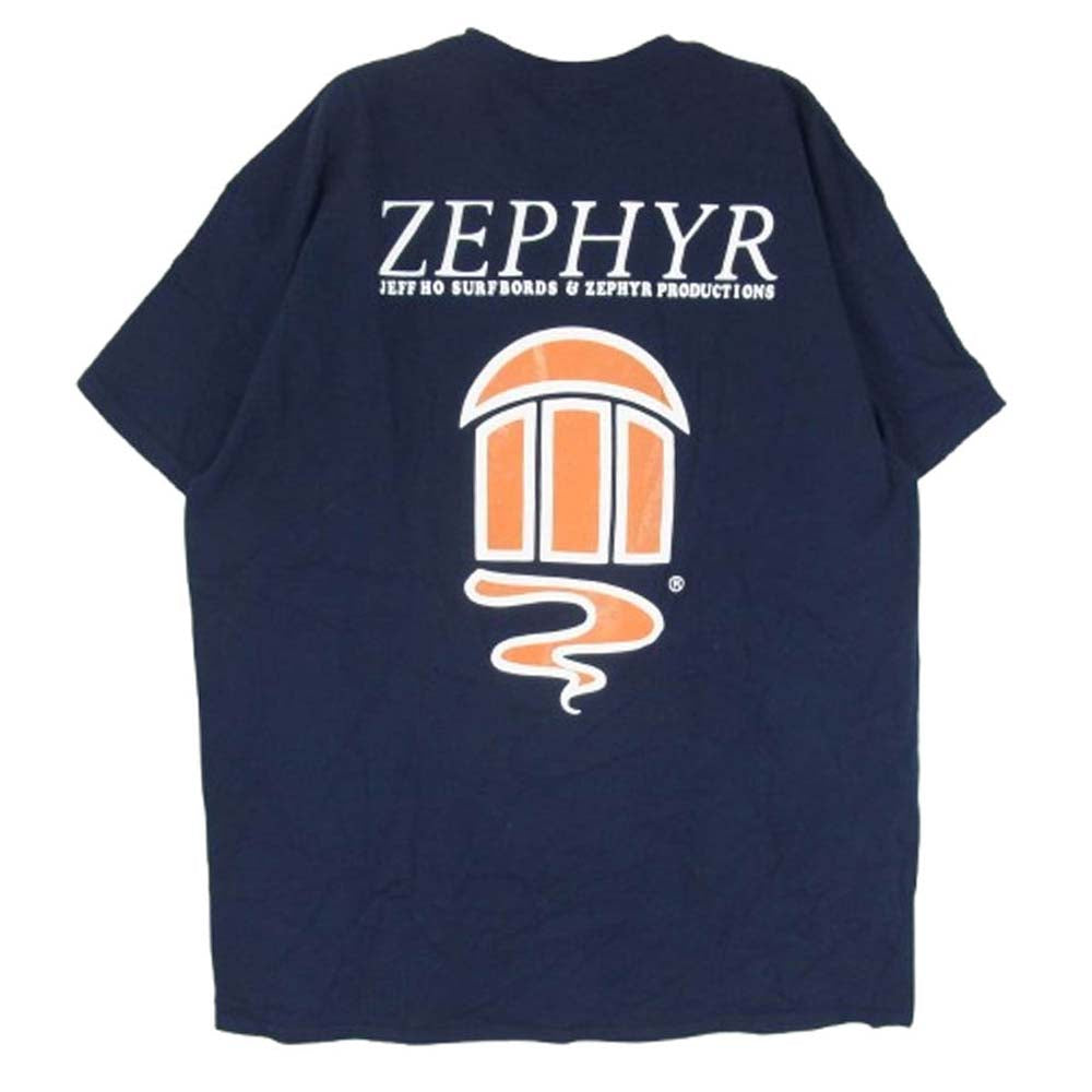 ジェフホー・ゼファー アイコン 半袖 Ｔシャツ ネイビー系 XL【中古】