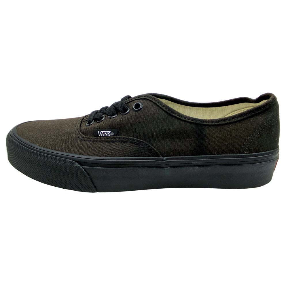 VANS バンズ VN000EE3BKA オーセンティック AUTHENTIC BLACK/BLACK ローカット スニーカー ブラック系 25.5cm【新古品】【未使用】【中古】