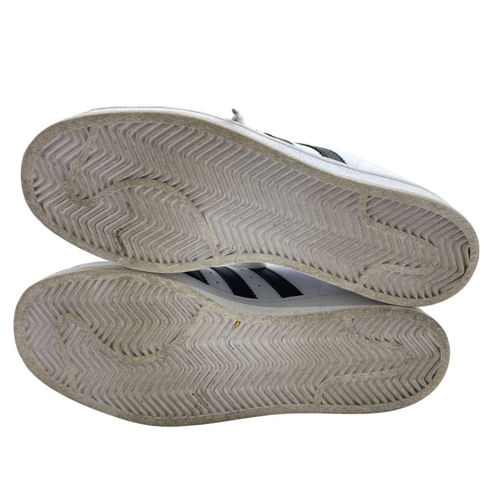 adidas アディダス EG4958 SUPERSTAR スーパースター ローカット スニーカー ブラック系 ホワイト系 25.5cm【中古】