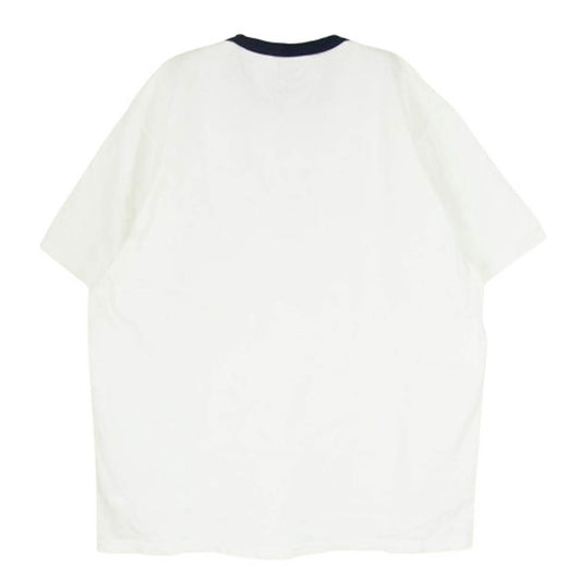 The REAL McCOY'S ザリアルマッコイズ 25SS C25008 MILITARY TEE U.S. AIR FORCE ミリタリー 半袖 トリム Tシャツ ホワイト系 42【中古】