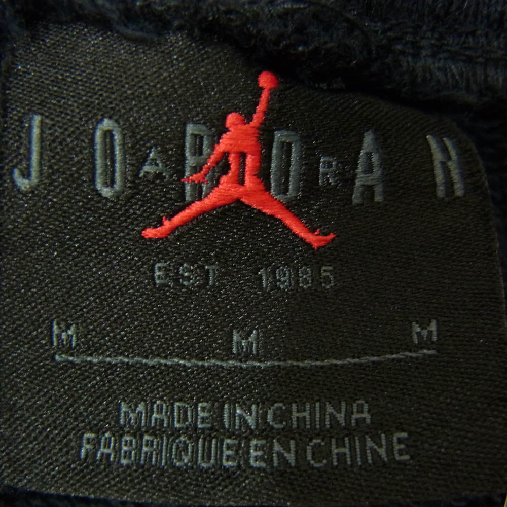 NIKE ナイキ IF1411-010 JORDAN BRAND M J AIR JDN RAIR FLC SHORT ダメージ加工 スウェット ハーフパンツ ショーツ ブラック系 M【中古】