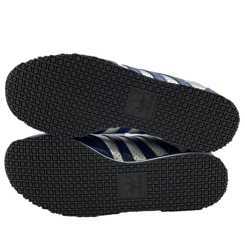 adidas アディダス JR1614 Galaxy OG "Silver Metallic Night Indigo Off White ギャラクシー OG シルバーメタリック ナイトインディゴ オフホワイト ローカット スニーカー シルバー系 ネイビー系 25.5cm【新古品】【未使用】【中古】