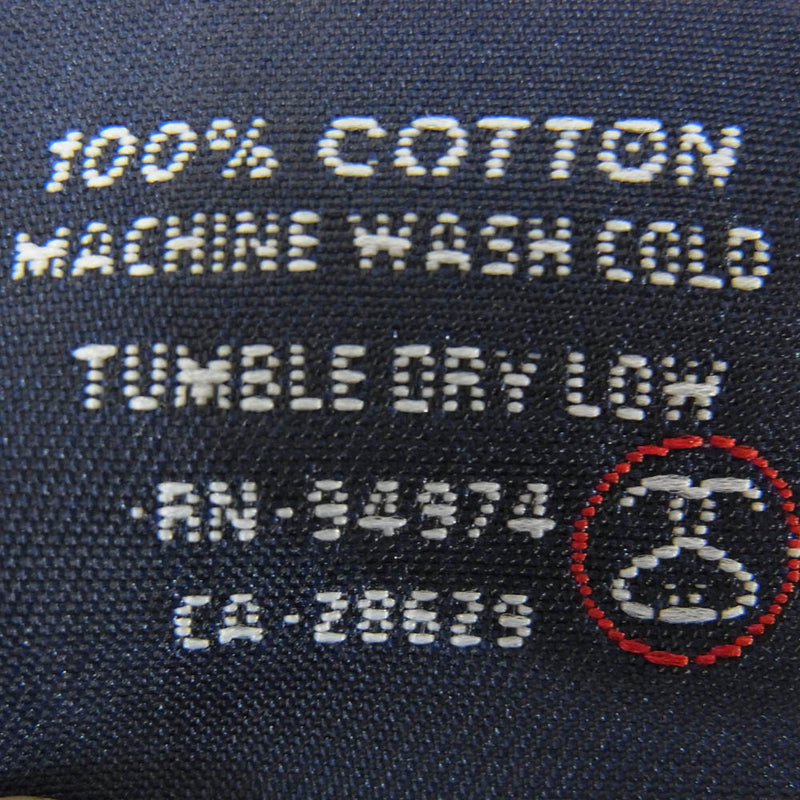 STUSSY ステューシー USA製 90s 紺タグ N°4 オールド モノグラム