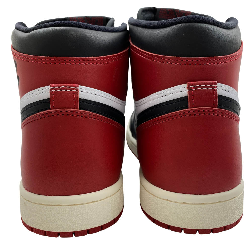 NIKE ナイキ DZ5485-106 Air Jordan 1 Retro High OG Black Toe Reimagined エアジョーダン1 レトロ ハイ OG ブラックトゥリイマジンド ハイカット スニーカー ブラック系 レッド系 25.5cm【新古品】【未使用】【中古】