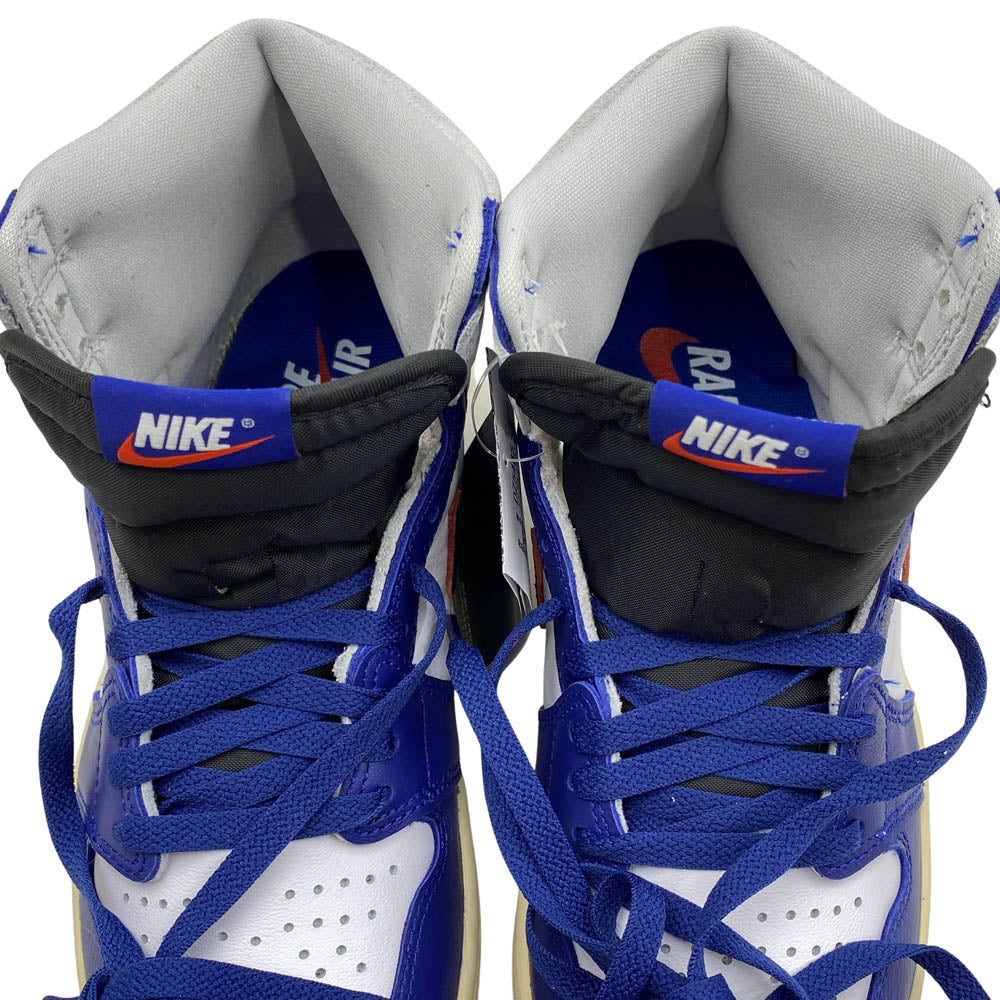 NIKE ナイキ DZ5485-100 Air Jordan 1 High OG Rare Air Deep Royal Blue エアジョーダン1 ハイ OG レアエア ディープロイヤルブルー ハイカット スニーカー ブルー系 ホワイト系 25.5cm【新古品】【未使用】【中古】
