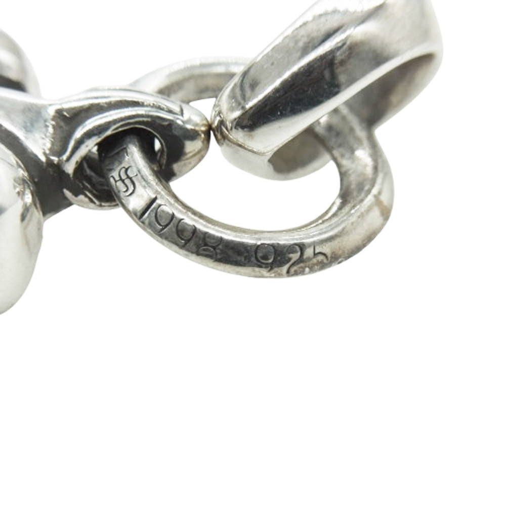 CHROME HEARTS クロムハーツ（原本無） BS FLUER w BALE BSフレア ペンダントトップ ベイル付き シルバー系【中古】