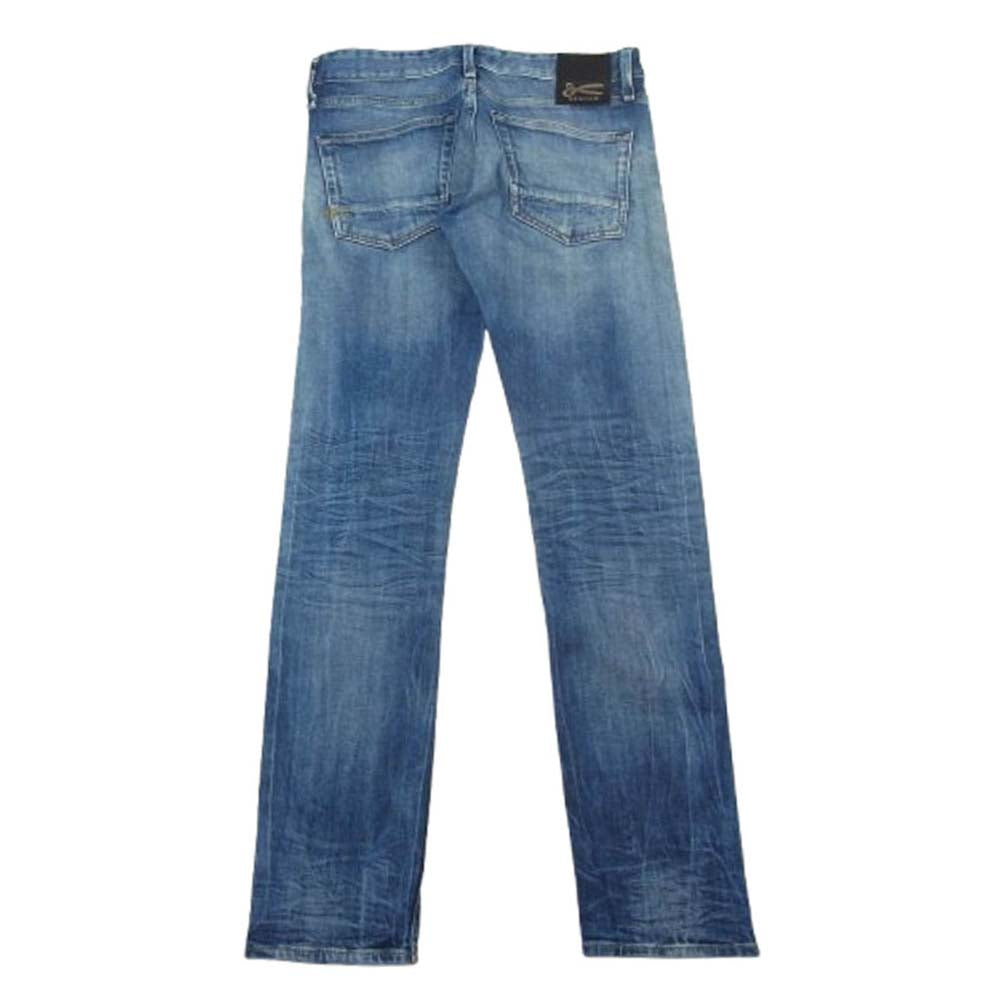 DENHAM デンハム RAZOR SLIM FIT ボタンダウン スリムフィット デニムパンツ インディゴブルー系 W28L32【中古】