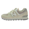 NEW BALANCE ニューバランス U574RCD スエード メッシュ ローカット スニーカー オフホワイト系 27cm【中古】