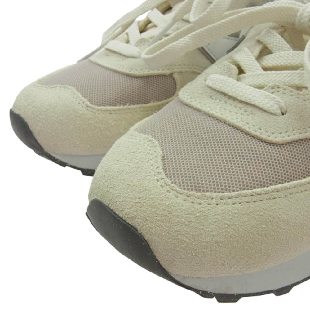 NEW BALANCE ニューバランス U574RCD スエード メッシュ ローカット スニーカー オフホワイト系 27cm【中古】
