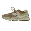 NEW BALANCE ニューバランス M5740SND スエード メッシュ ローカット スニーカー ブラウン系 27cm【中古】