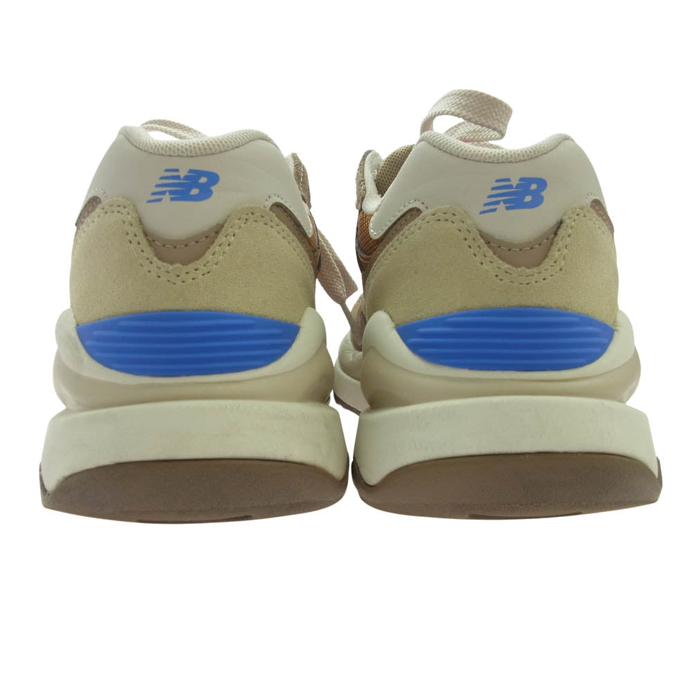 NEW BALANCE ニューバランス M5740SND スエード メッシュ ローカット スニーカー ブラウン系 27cm【中古】