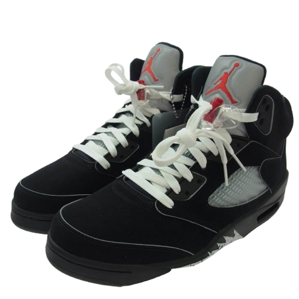 NIKE ナイキ HF3975-001 Air Jordan 5 Retro OG Black Metallic Reimagined AJ5 エアジョーダン5 レトロ ブラックメタリックリマジン スニーカー 28.5cm【極上美品】【中古】
